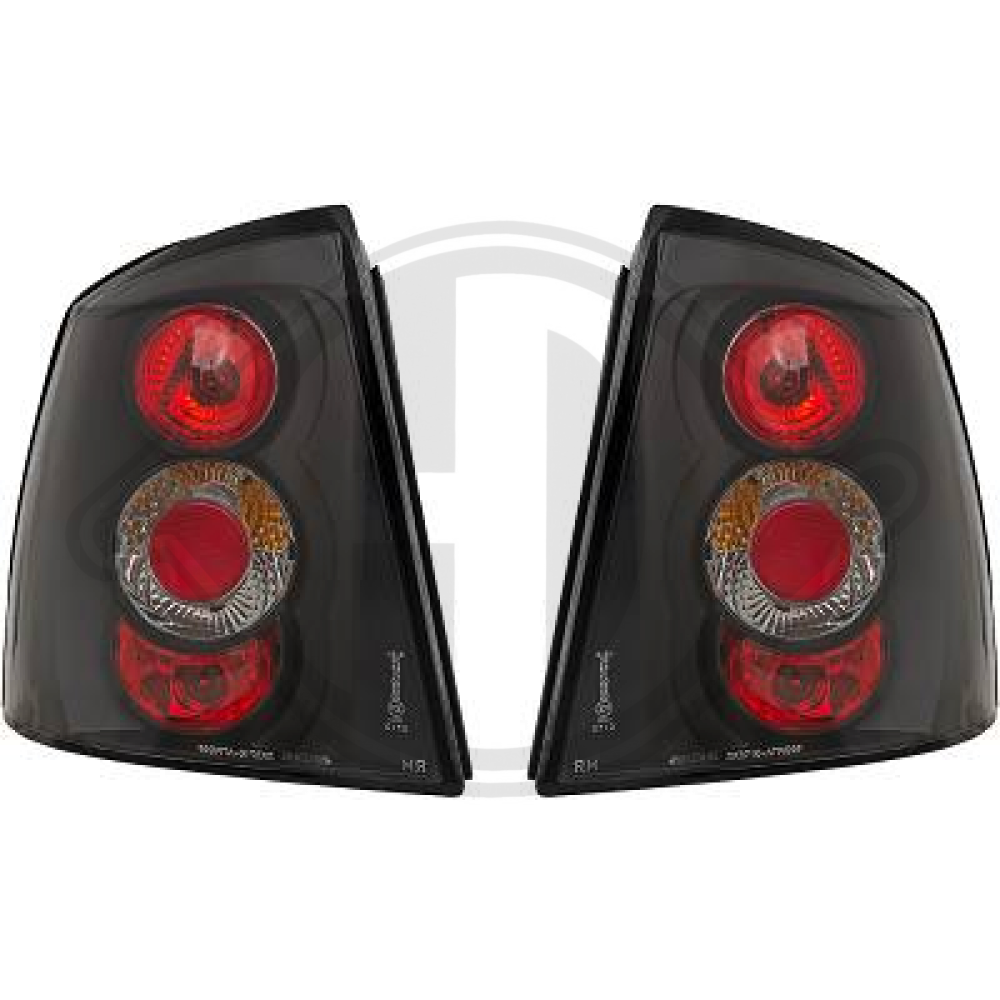 nan DESIGNRÜCKLAMP. SET ASTRA, 97-04              3/5-TÜR 1805495