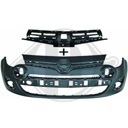 62 022 807 2R Stoßstange vorne für RENAULT TWINGO II (CN0_) 11-14   NICHT MODELL SPORT 4482050