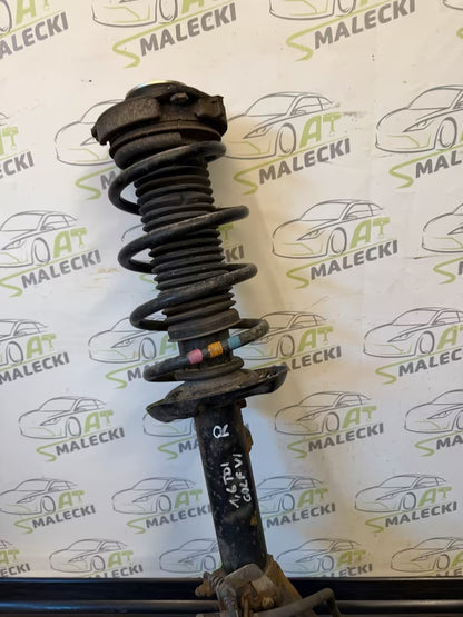 Achsschenkel Radnabe Federbein Rechts Vw Golf VI 6 5K 1,6 Tdi CAY