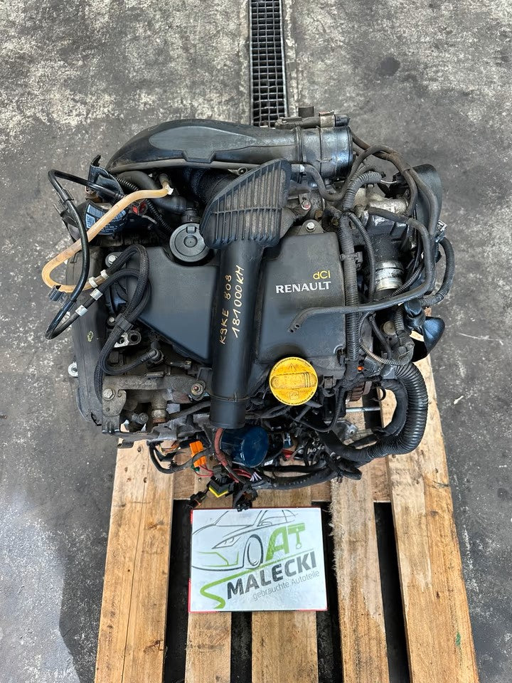 K9KE808 K9K Motor 1,5 DCI Diesel motor Renault Kangoo II 2 Modell