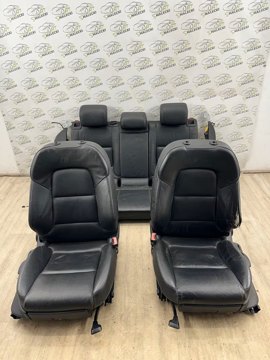 S Line Sitze Ausstattung Audi A3 8P 4-Tür Vorne Hinten SHZ