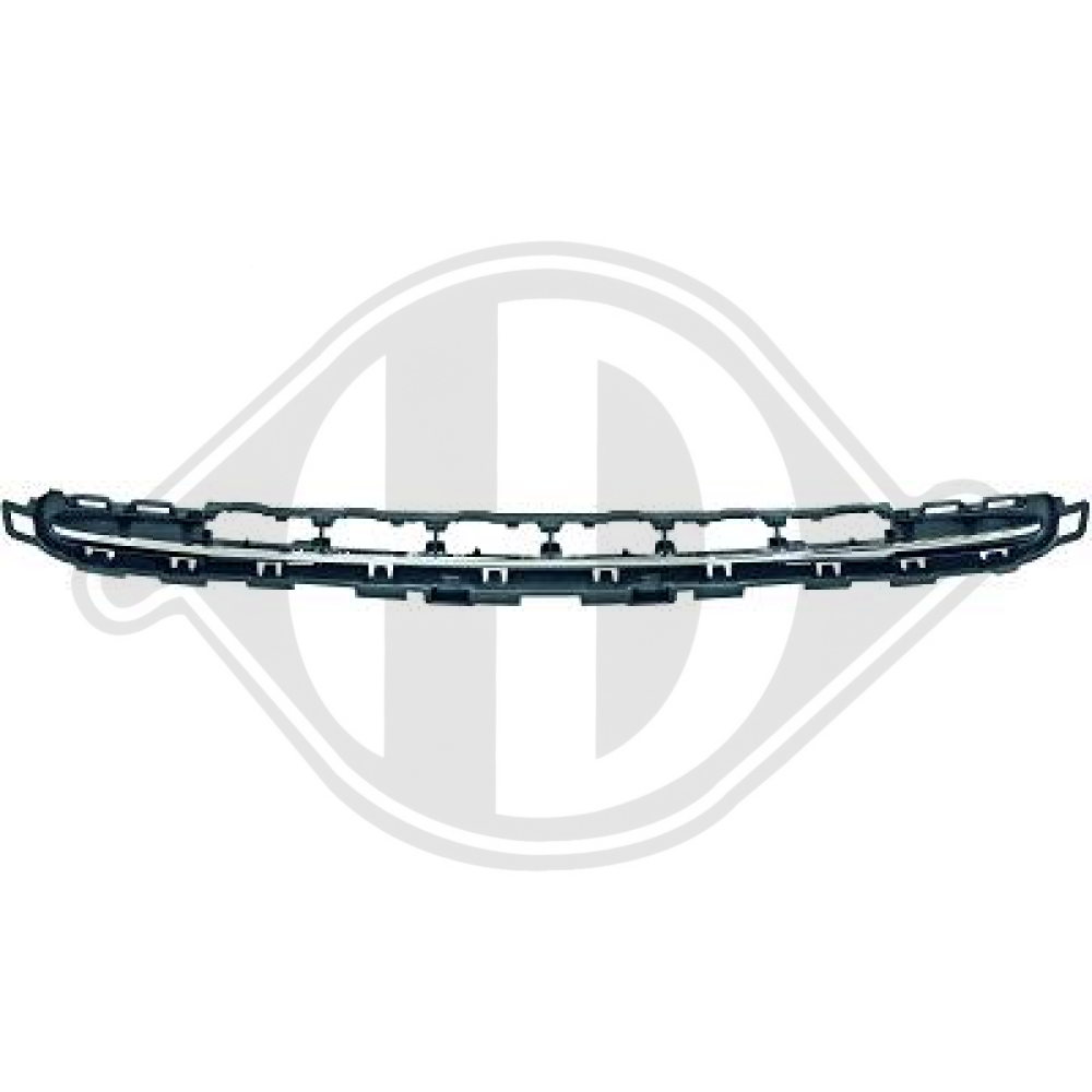 7422C1 STOßST.GRILL VORN  P. 207, 07/09-12       MIT CHROML. 4226544