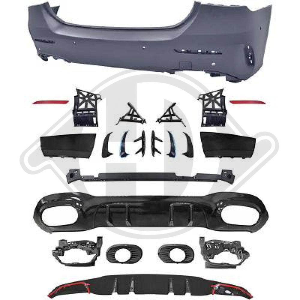 STOßSTANGE HI        V177, 18-22      SPORT A35 OPTIK 1683755