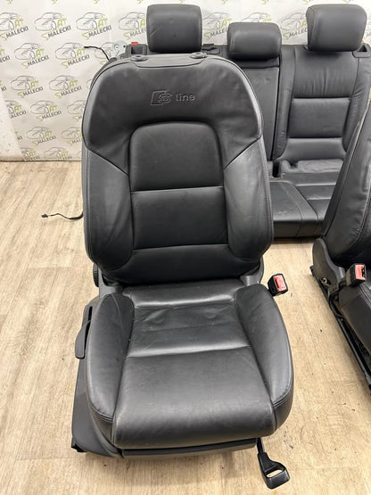 S Line Sitze Ausstattung Audi A3 8P 4-Tür Vorne Hinten SHZ