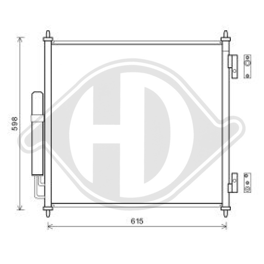 LR034503 KONDENSATOR Land Rover Range Rover IV DCC1954
