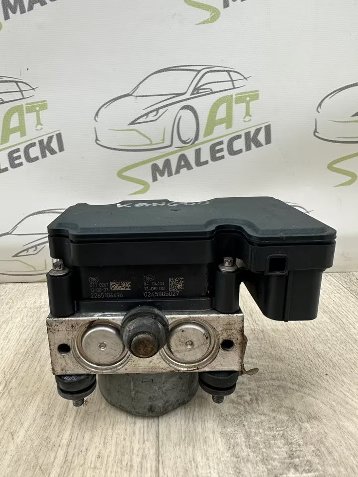 0265805027 476605718R ABS Block Renault Kangoo 1,5 DCI