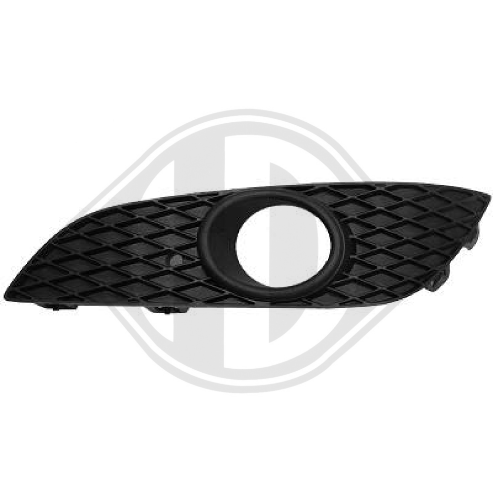 13241990 STOßST.GRILL LI.  ASTRA H, 07-09              SCHWARZ 1806147