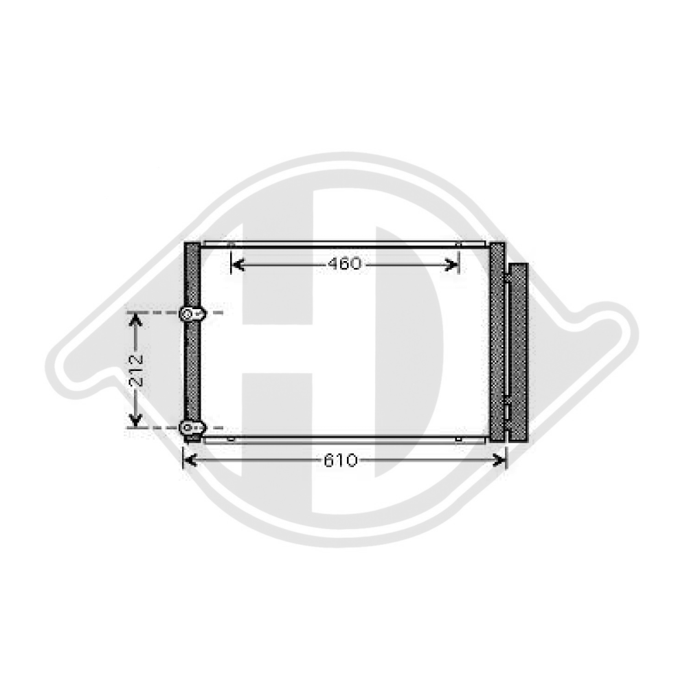 8845047020 KONDENSATOR  TOYOTA TOYOTA PRIUS 08/03 DCC1825