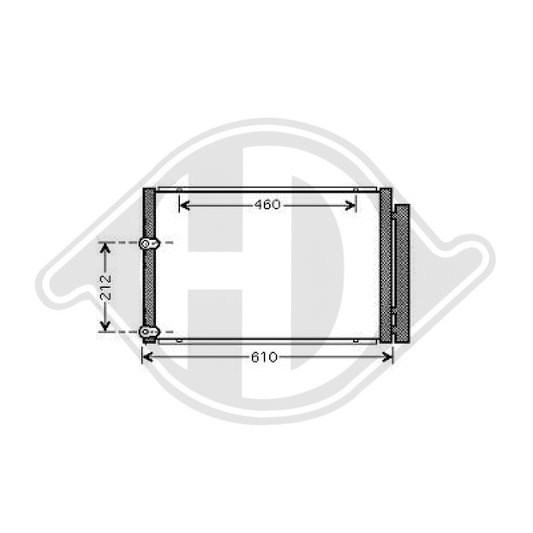 8845047020 KONDENSATOR  TOYOTA TOYOTA PRIUS 08/03 DCC1825