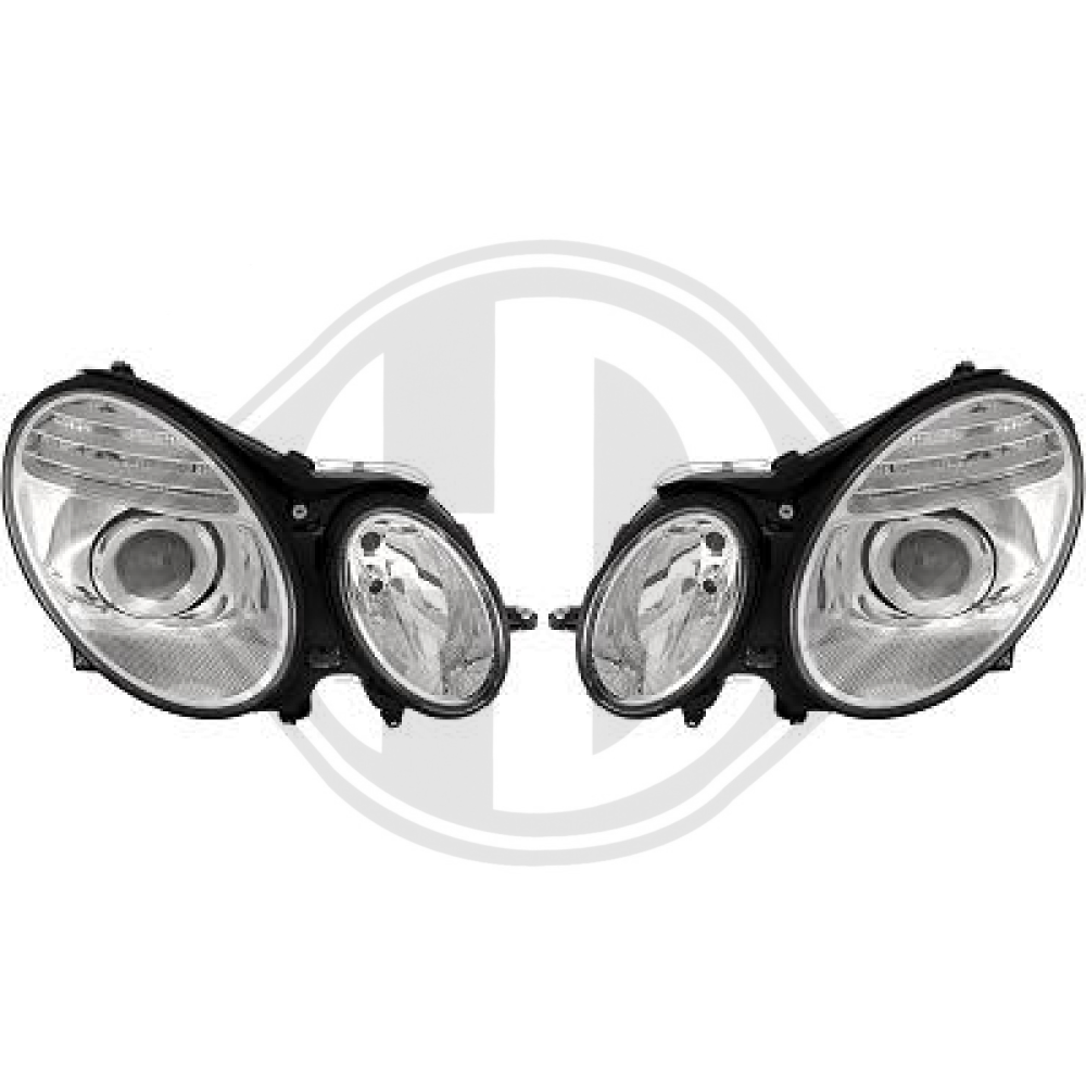 DESIGNSCHEINWERF.SET W211, 02-06       FACELIFT-OPTIK 1615380