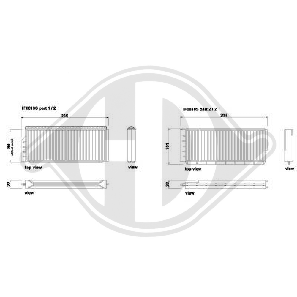 BP4K61J6X INNENRAUMFILTER  MAZDA 3/CR19 DCI0810S