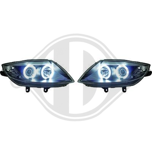 Scheinwerfer Satz für BMW Z4 Roadster (E85) 03-09  H1+H7+MOTOR FÜR LWR 1251381