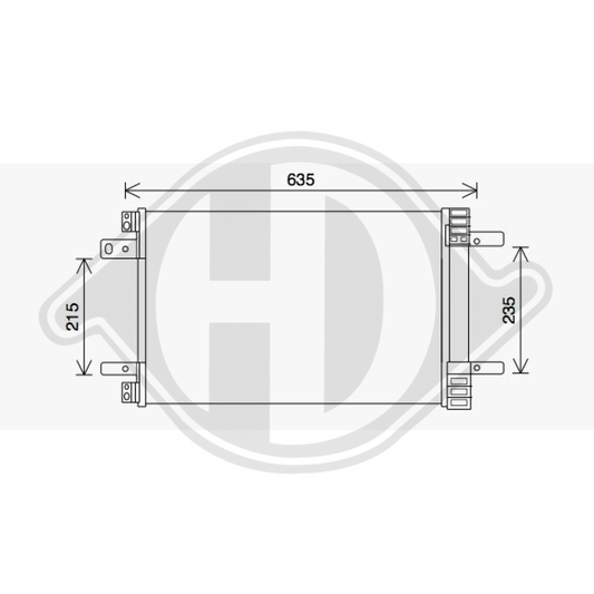 9673629780 KONDENSATOR CITROEN C4 2014->> DCC2002