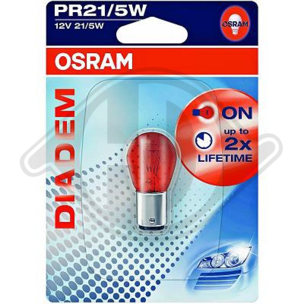 LEUCHTMITTEL OSRAM DIADEM ROT 1ER BLISTER, 9400095