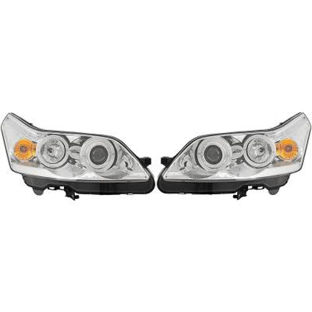 DESIGNSCHEINWERFER SET C4, 04-09     +MOTOREN FÜR LWR 4072380