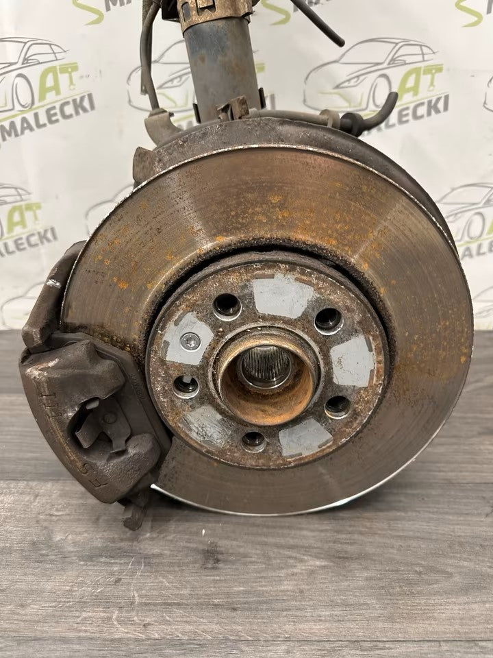 Achsschenkel Radnabe Federbein komplett Vw Polo 9N 9N3 1,4 Benzin