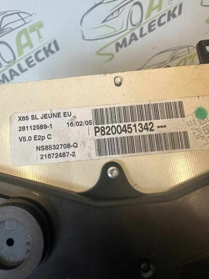 P8200451342 Tacho Tachometer für Renault Clio II Modelle