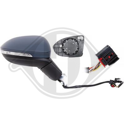 5H1857508  9B9 SPIEGEL RE.  VW GOLF VIII, 19->>                6-PIN 2218224