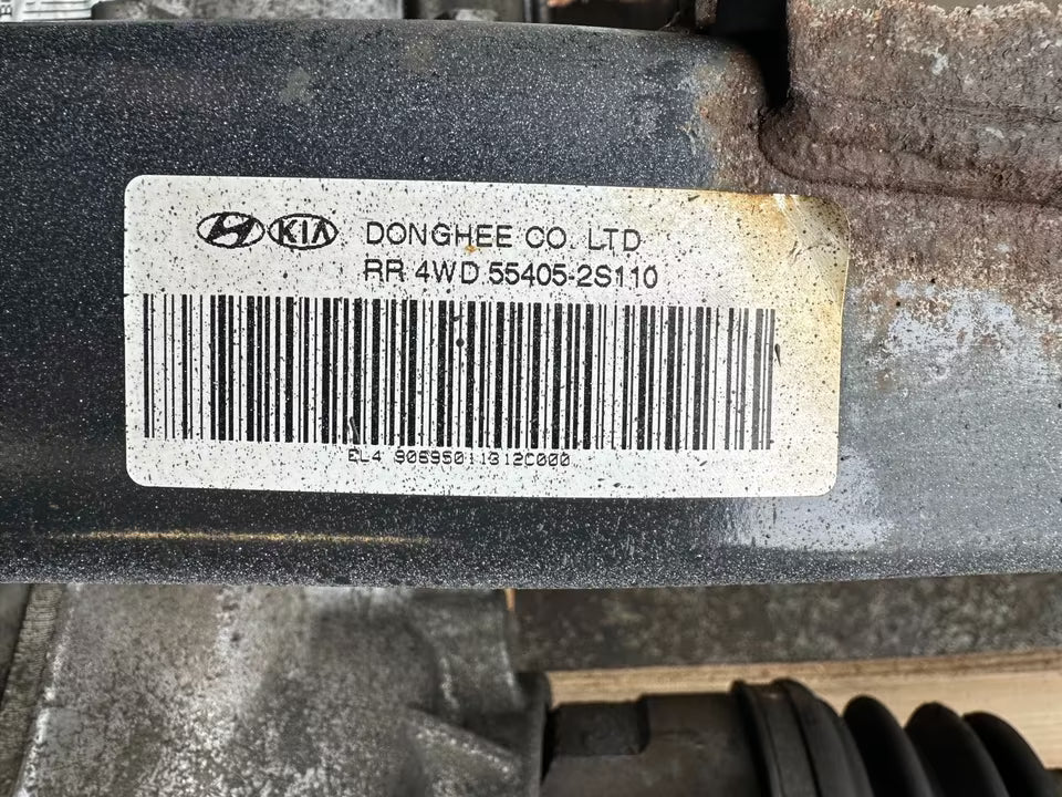 Hinterachse Achse Original Komplett 4WD Hyundai IX35 55405-2S110