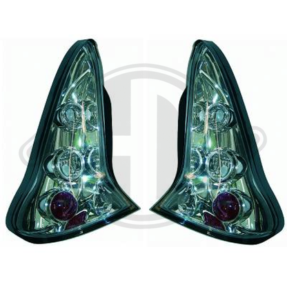 nan DESIGNRÜCKLEUCHTE SET  C4, 04-09             KLARGLAS 4072095