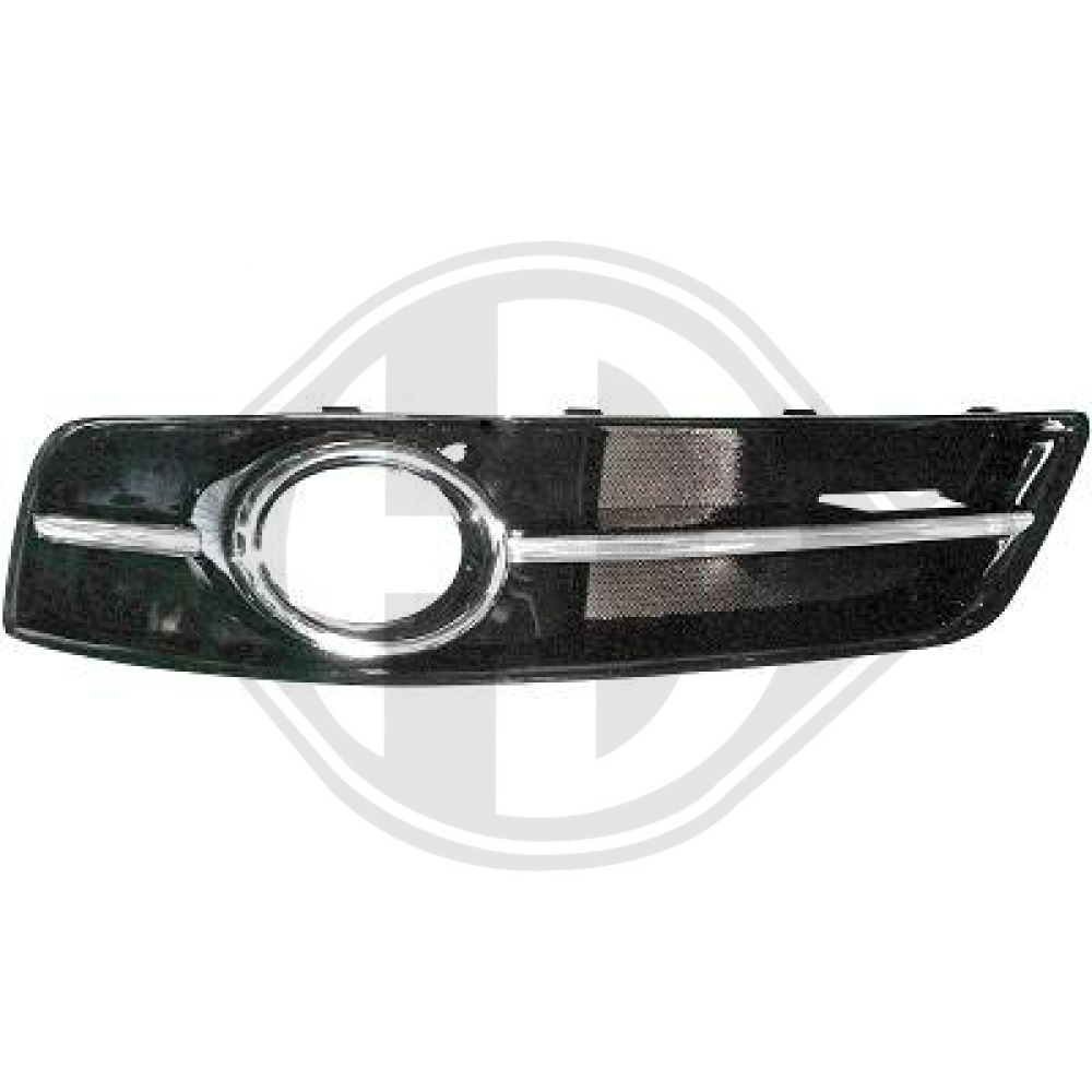 8P0807682J STOßSTANGENGITTER RE.  A3, 05.10-13      +CHROMLEISTE 1032146