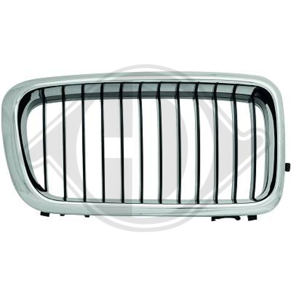 51138125812 GRILL RECHTS      BMW E38, für 98-01 1242140