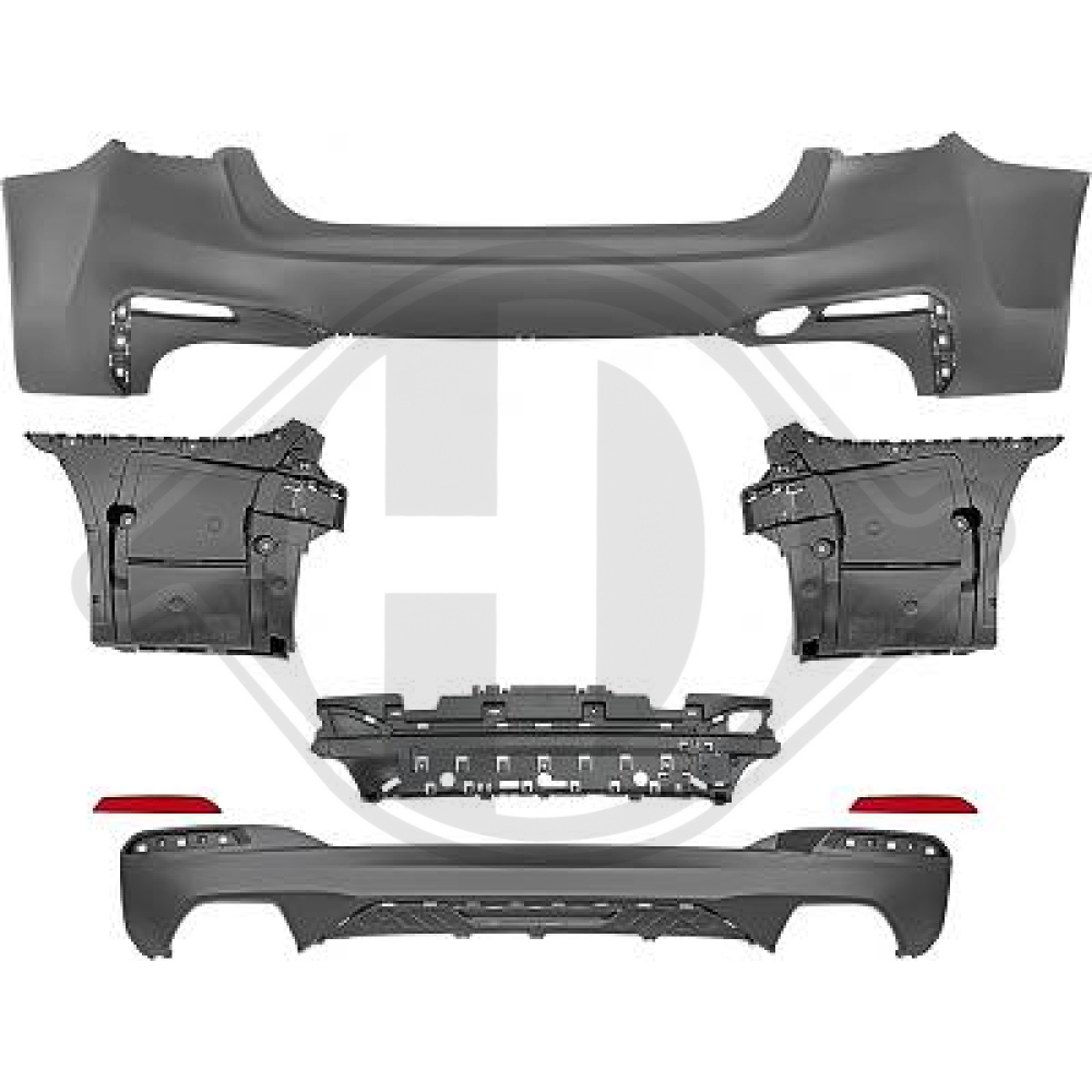 STOßSTANGE HI.BMW     G30, 17-20    SPORT-PERFORMANCE 1226455