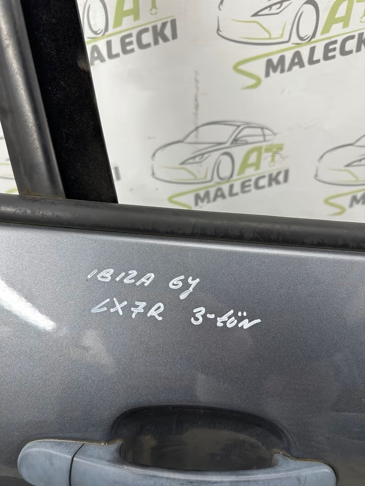 Türe Tür Rechts Seat Ibiza 6J Modelle 3-Tür Farbe LX7R