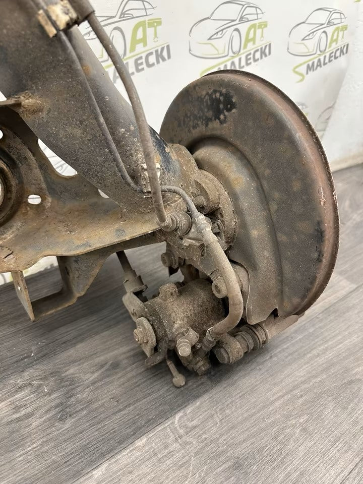 Rear axle axle rear Vw Polo 9N3 model brake disc 6Q0 2009