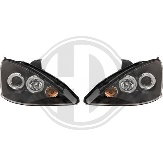 DESIGNSCHEINWF. SET FOCUS, 98-01     KLARGLAS/SCHWARZ 1415780