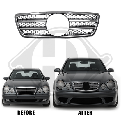 DESIGNGRILL          W210, 99-02          SPORT-OPTIK 1614241