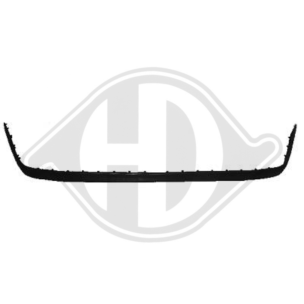 1J5807423 STOßST.LEISTE HI. VW BORA, 98-05              SCHWARZ 2231067