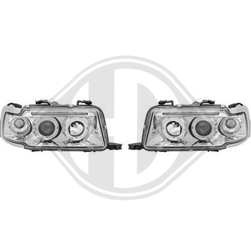 8Z0941004 DESIGNSCHEINW.SET AUDI 80, 91-94       KLARGLAS/CHROM 1015280