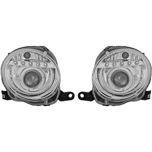 DESIGNSCHEINWERF.SET  500, 07-15       KLARGLAS/CHROM 3405280