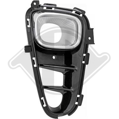 86552G6000 STOß.GITTER RE.   PICANTO, 17-20     MIT CHROMLEISTE, 6508048