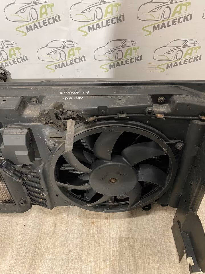 Schlossträger Frontmaske Komplett Citroën C4 1,6 HDI 2005 Bj
