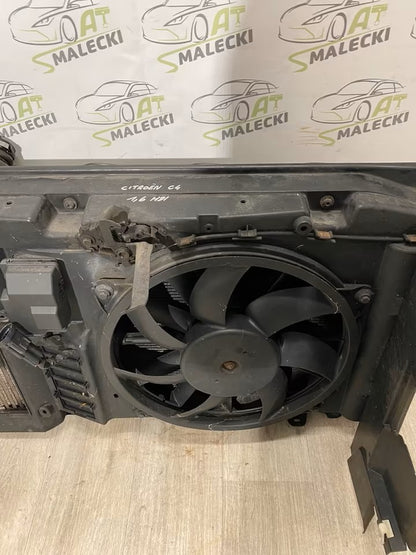 Schlossträger Frontmaske Komplett Citroën C4 1,6 HDI 2005 Bj
