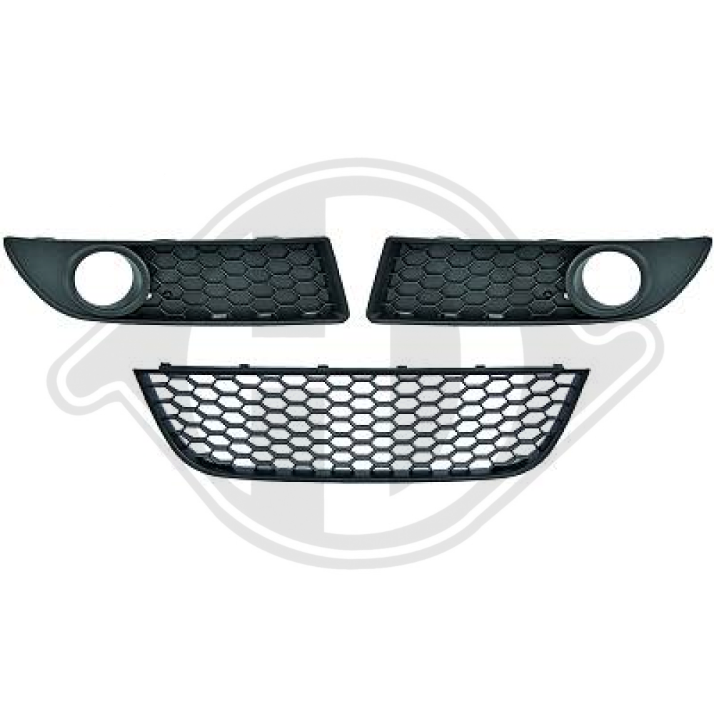 SATZ STOßST.GRILLE   POLO, 05-09           GTI OPTIK 2205845