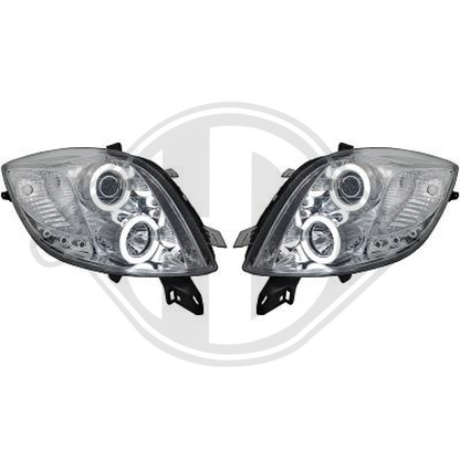 nan DESIGNSCHEINW.SET   YARIS, 06-09        H1+H1 FÜR LWR 6606481