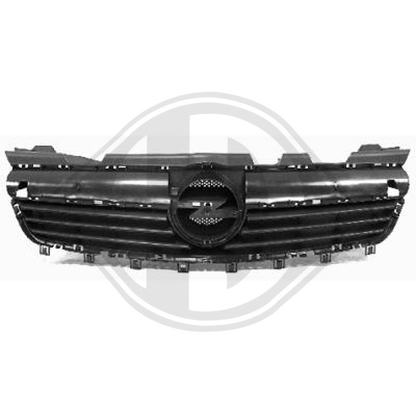13216644 KÜHLERGRILL        ZAFIRA, für 05-12/07           SCHWARZ 1891040