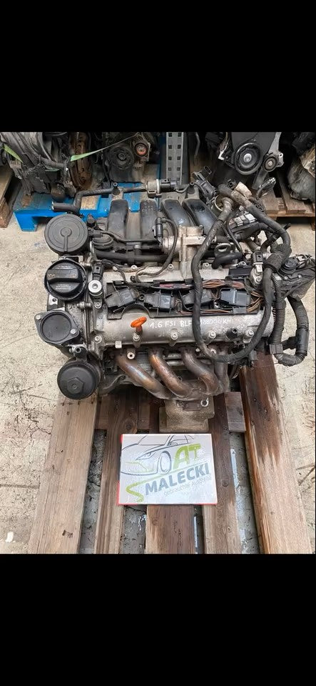 BLF Motor 1,6 FSI Benzin komplett Audi Vw Seat Skoda
