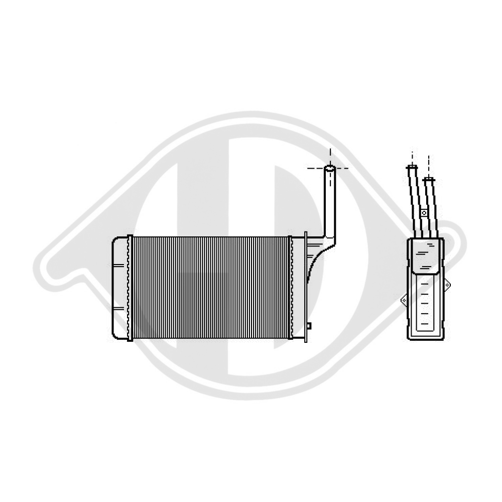 96090004 HEIZUNGSKUEHLER PEUG 106 07/1986 DCM1175