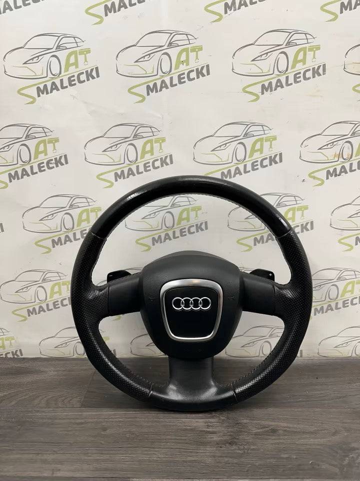 Lederlenkrad 3 Speicher Lenkrad Wippschaltung Audi A3 8P Modelle
