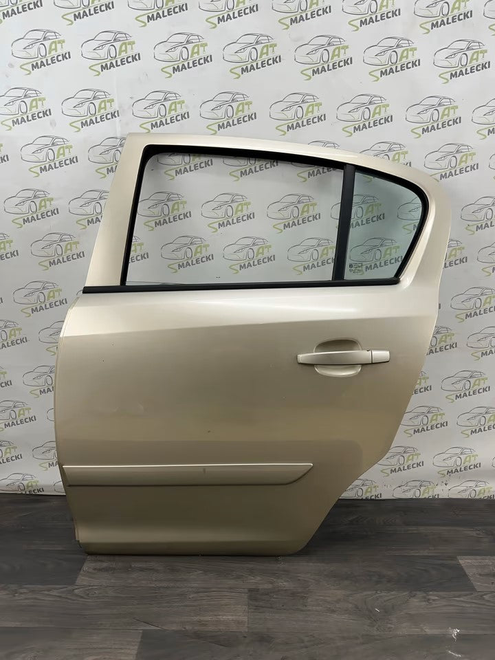 Türe Tür Hinten Links Opel Corsa D 06-14 Bj Farbe Z40M metallic