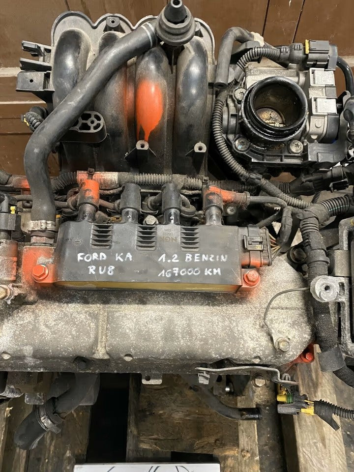 Motor 1,2 Benziner Ford Ka Ru8 Modell 2BA2
