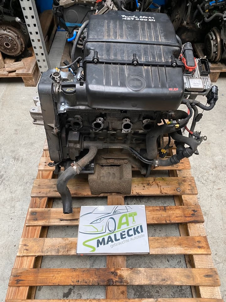 350A1000 Motor 1,4 Benziner Fiat Punto 199 Modell 134000km