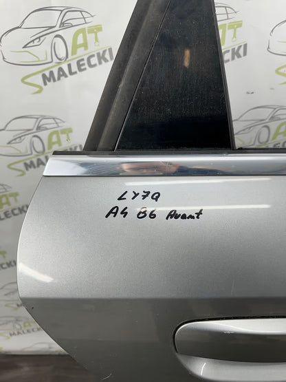 Door Rear Right Audi A4 B6 8E Model Color LY7Q