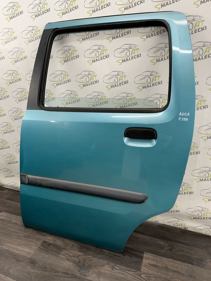 Türe Tür Hinten Rechts Opel Agila A Suzuki Wagon R Farbe Z397 Met