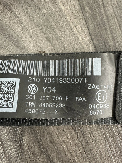 3C1857706F Seat Belt Front Right VW Passat 3C 34032207A