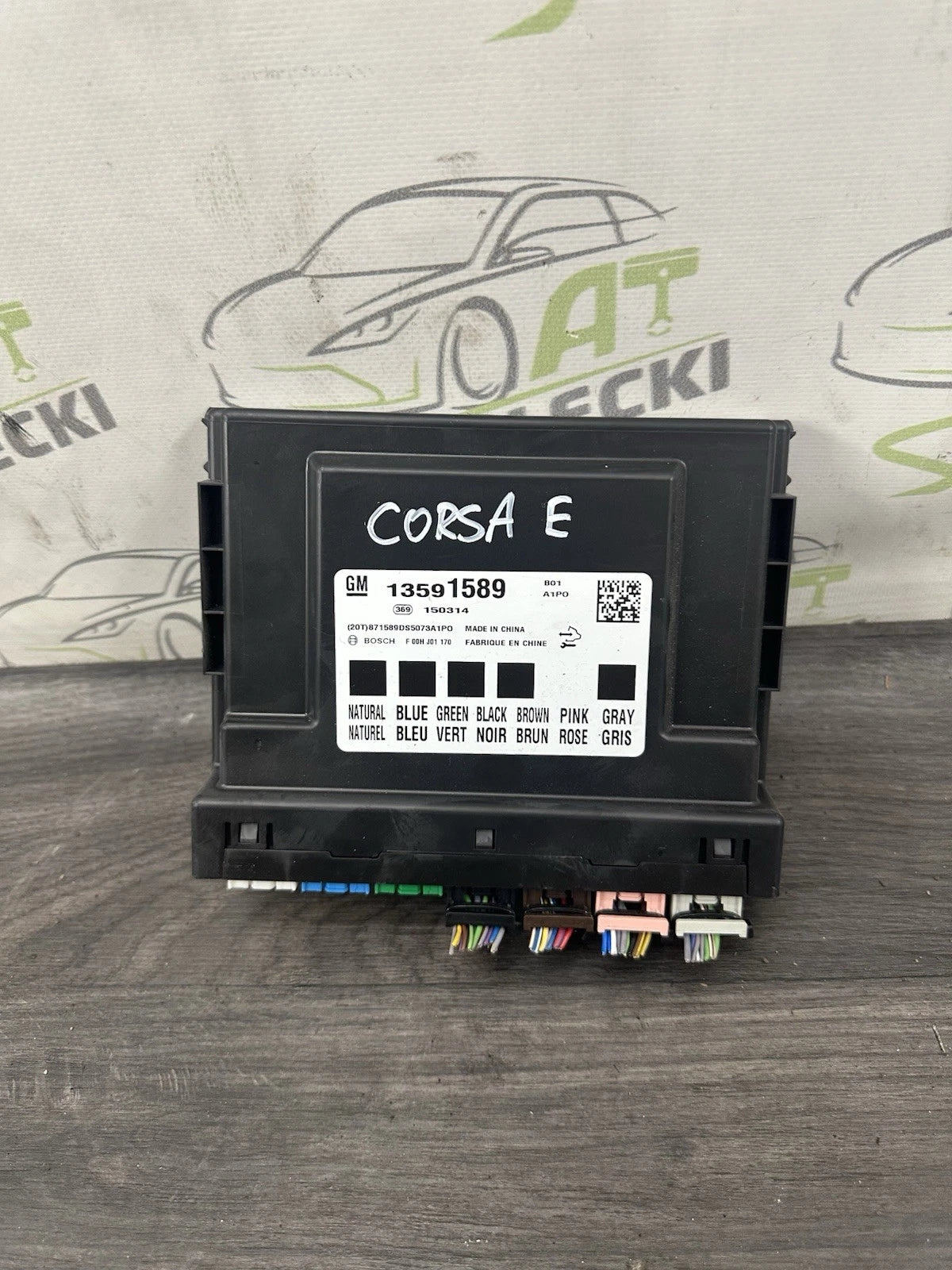 13591589 Bordnetz Komfortsteuergerät Original Opel Corsa E